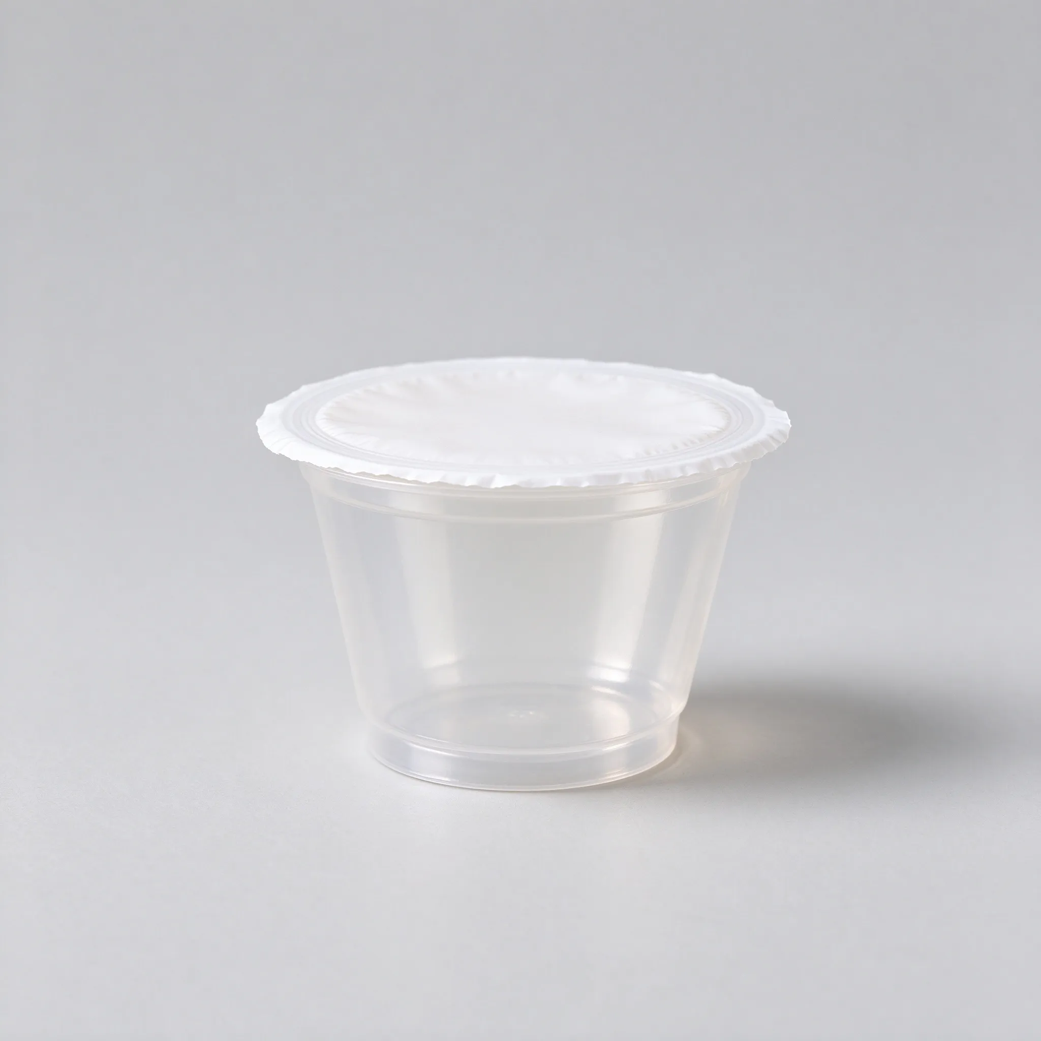 White Lid Mini Cup