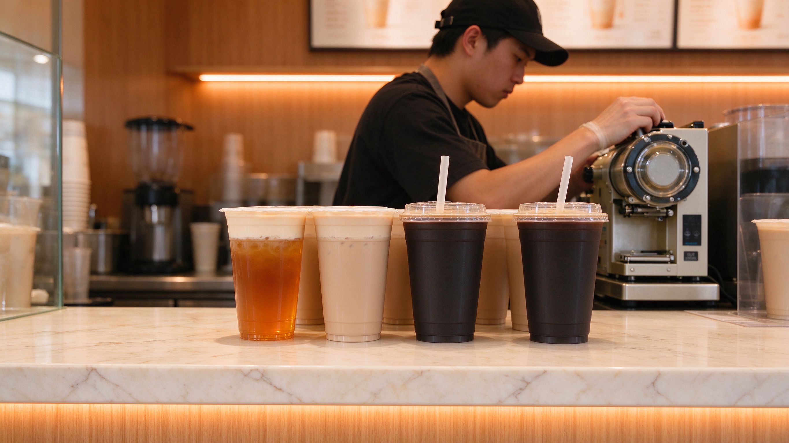 Milk tea & fruit tea chains