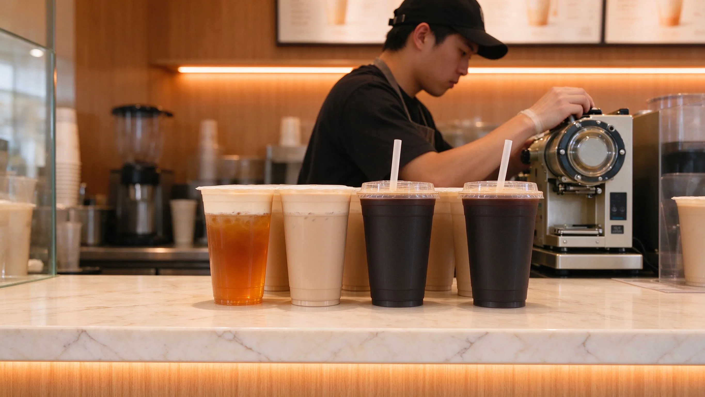 Milk tea & fruit tea chains