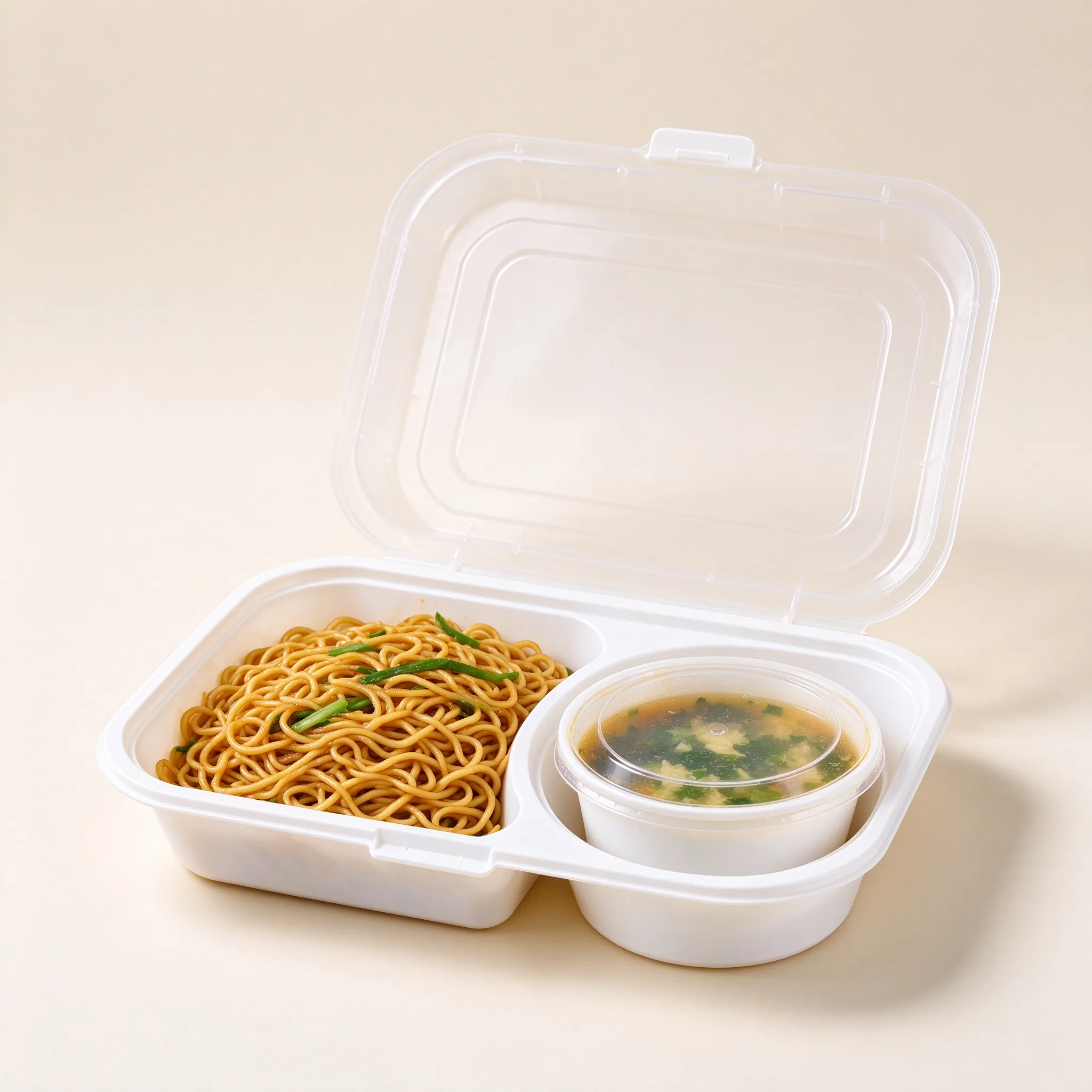 Combo Box with Soup Cup
