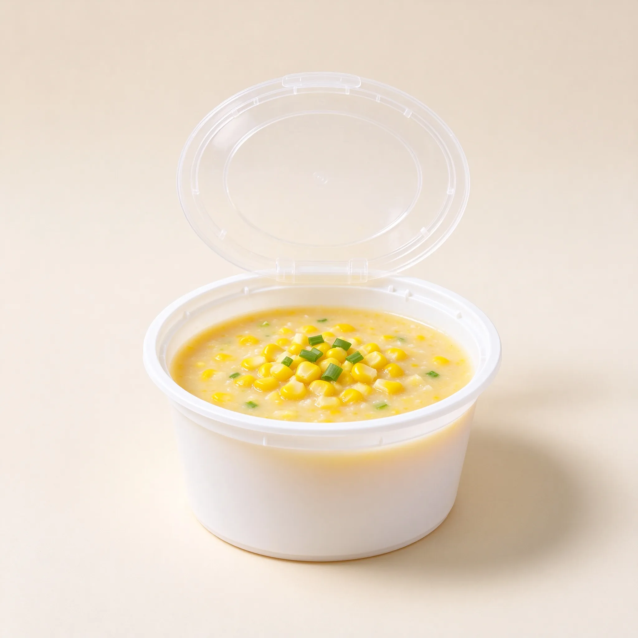 Round Soup Bowl with Lid
