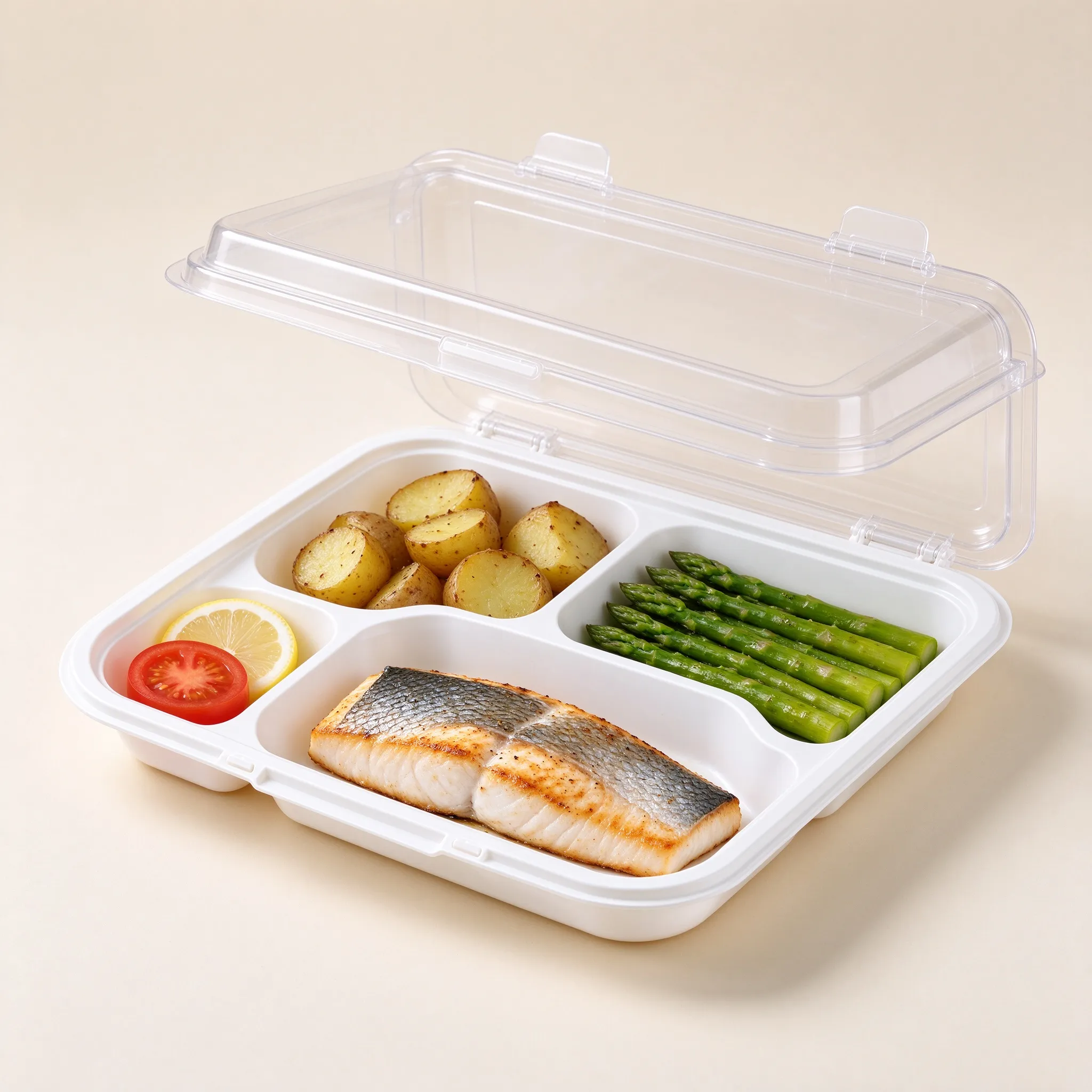 Large Compartment Platter