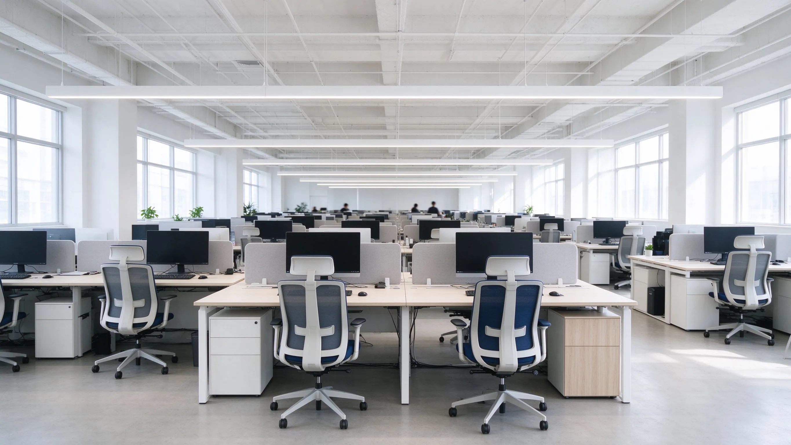 Open office area