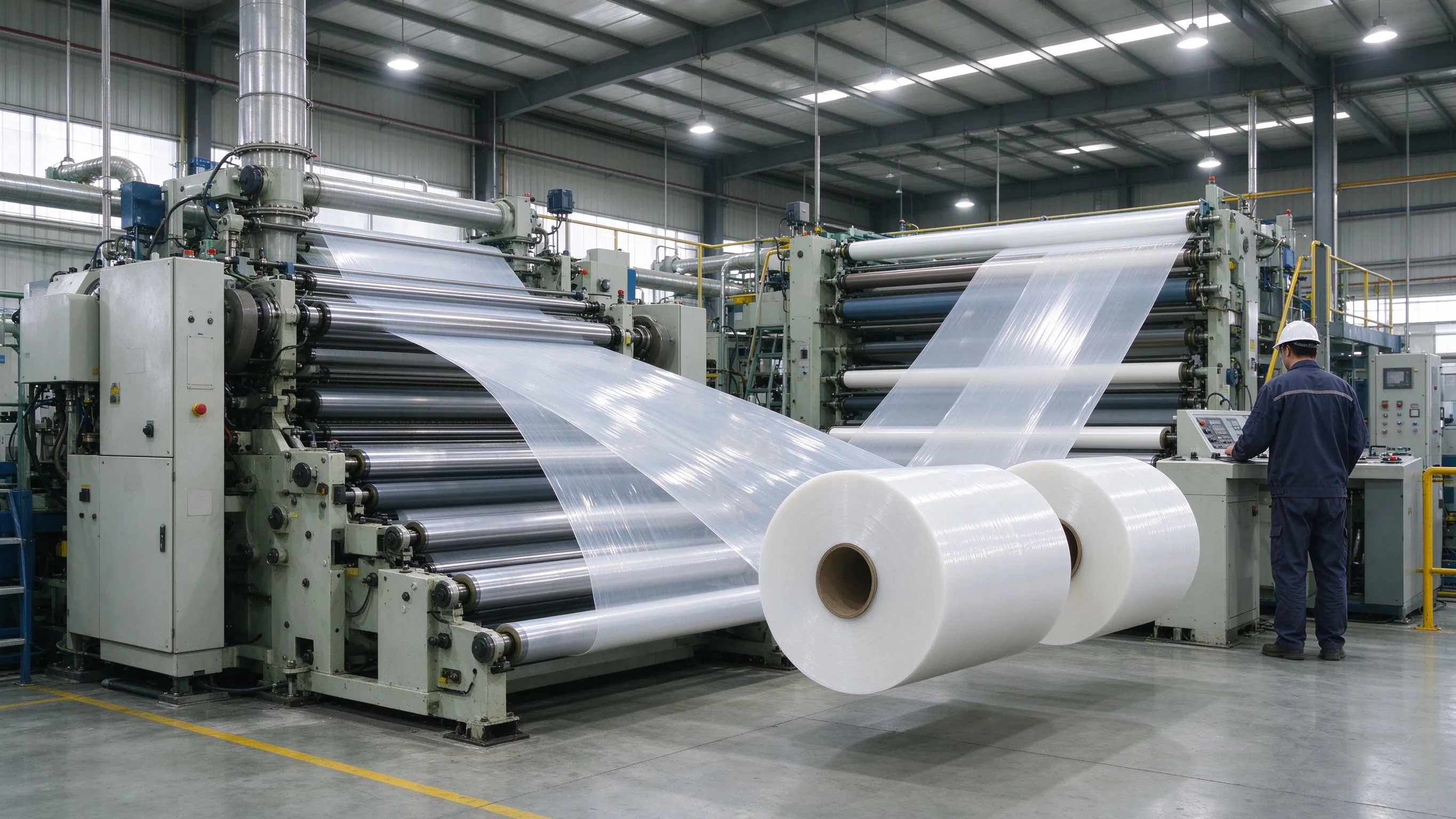 Sheet extrusion line