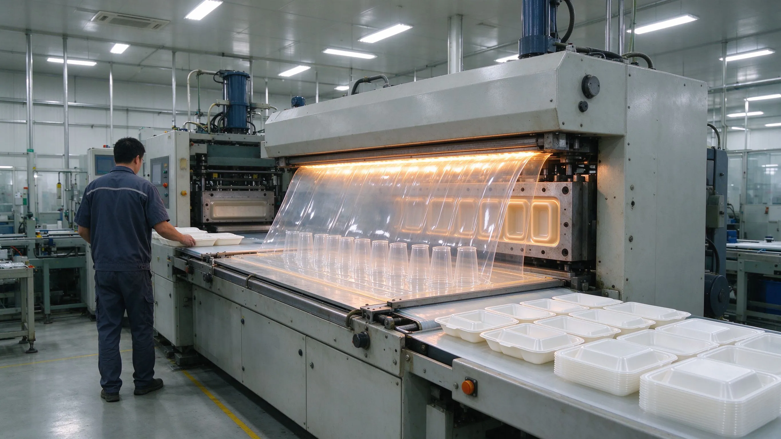 Thermoforming machines
